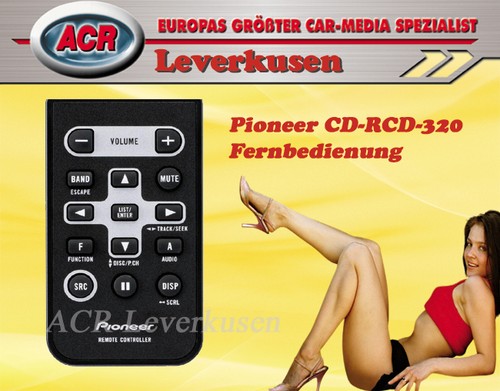 Pioneer r320 fernbedienung - pioneer, cd-r320