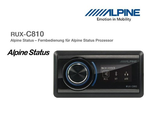 Alpine rux c810 - rux-c810, fernbedienung
